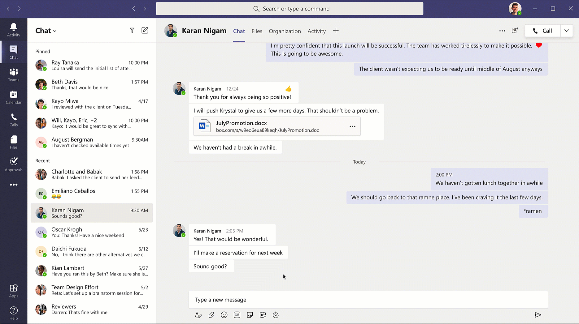 Approvals app now available on Microsoft Teams